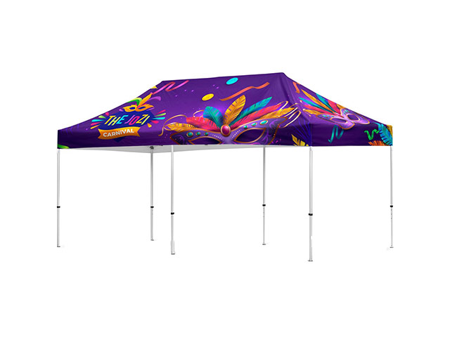 Coated Steel Sublimated Gazebo 6M X 3M