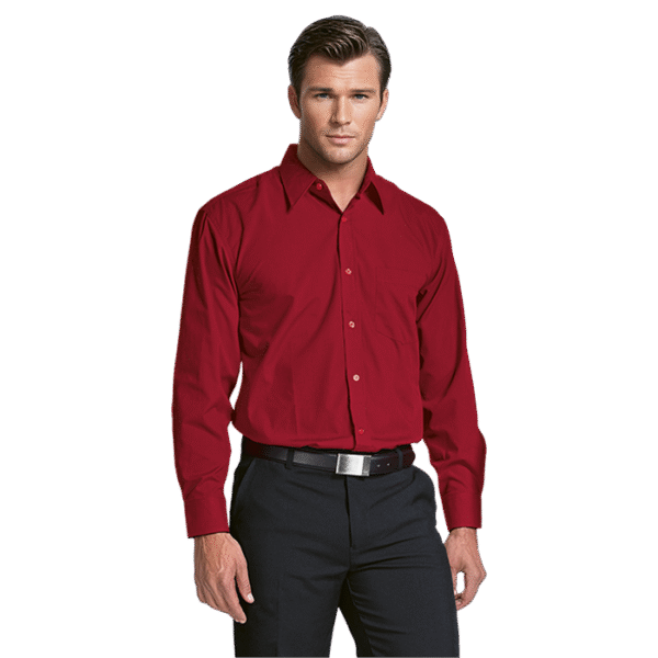 Basic Poly Cotton Lounge Long Sleeve Mens