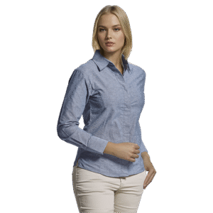 Oxford Blouse Long Sleeve Ladies